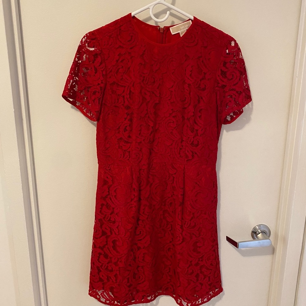 Red Michael Kors Dress - Size 4